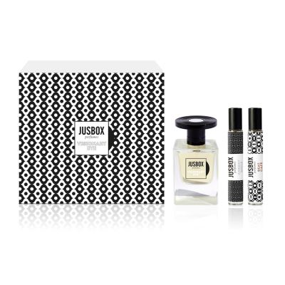 JUSBOX PERFUMES Visionary Eye KIT EDP 78 ml + Cheeky Smile 7,8 ml + Beat Café 7,8 ml